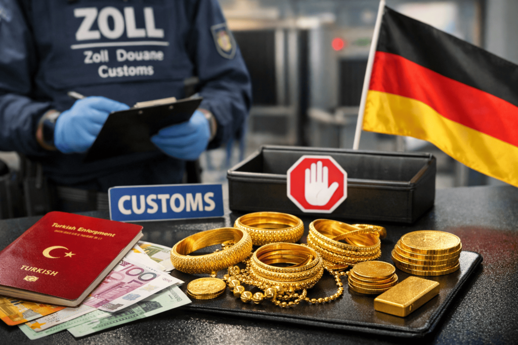 Almanya’ya Altınla Giden Gurbetçilere Kritik Uyarı: Bu Yanlışlar Pahalıya Patlıyor!
